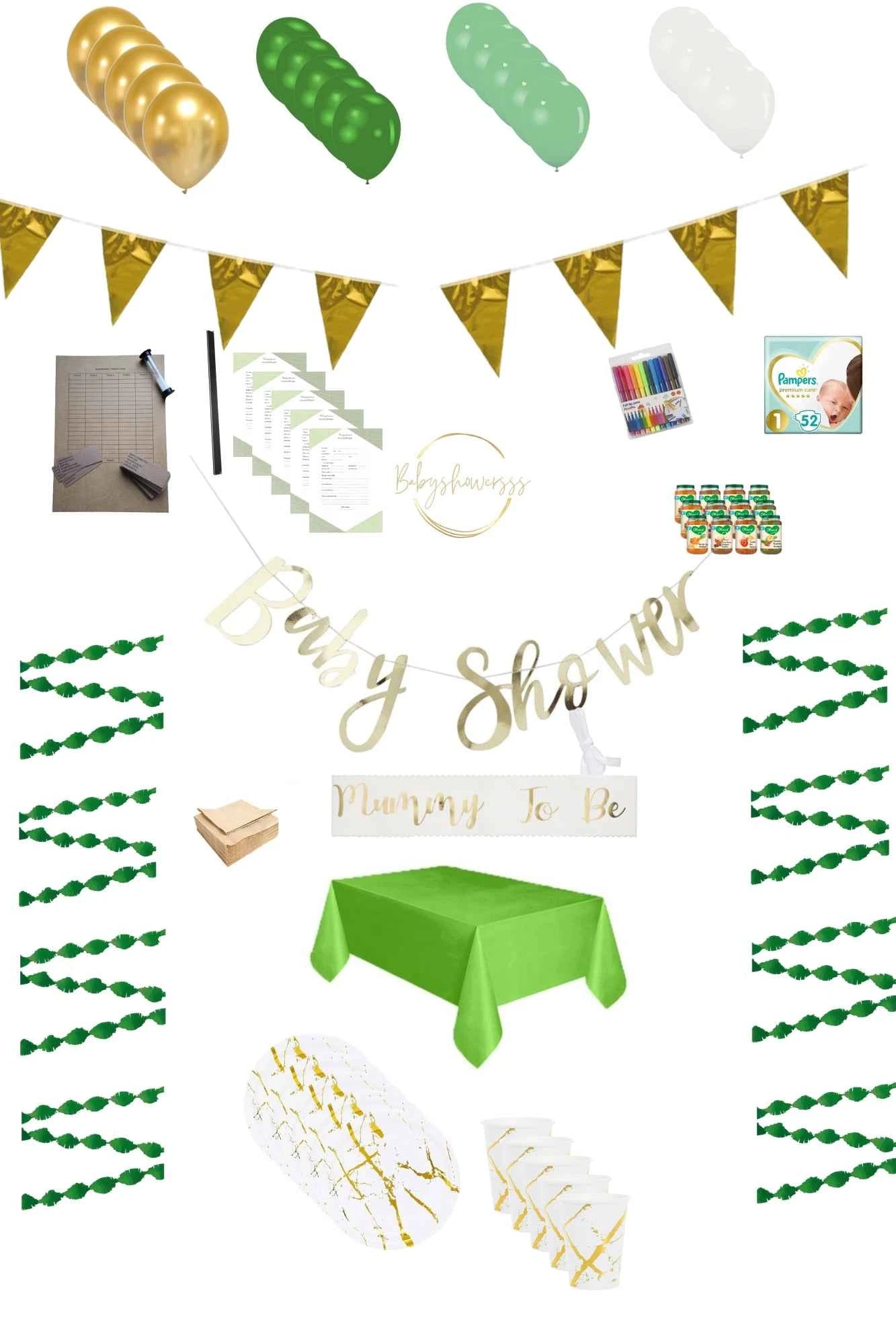 Babyshowerpakket - gender neutraal.