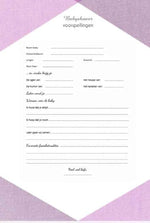 Babyshower spelletjes - pakket